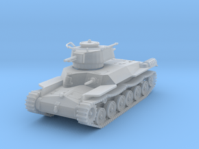 PV52D Type 97 Chi Ha Command (1/87) in Clear Ultra Fine Detail Plastic