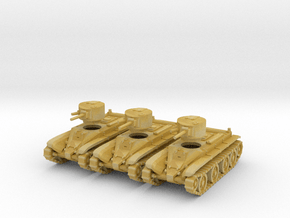 1/144 scale BT-2 tanks in Tan Fine Detail Plastic
