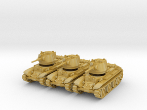 1/144 BT-7 tanks  in Tan Fine Detail Plastic