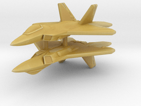 1/600 F-22A Raptor (WSF, x2) in Tan Fine Detail Plastic