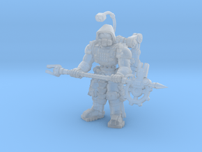 28mm Tech Cult engineer (onepiece version) in Clear Ultra Fine Detail Plastic