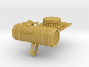 SciFi tank engine filters (old) in Tan Fine Detail Plastic