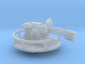 28mm APC Space Orc flamer turret in Clear Ultra Fine Detail Plastic