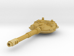 28mm T-72 style turret coax stubber in Tan Fine Detail Plastic