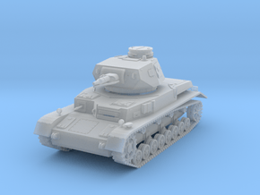 PV150B Pzkw IVD Medium Tank (1/100) in Clear Ultra Fine Detail Plastic