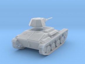 1/72 T-60 tank in Clear Ultra Fine Detail Plastic