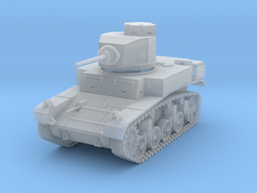 PV27C M3 Stuart Light Tank (1/87) in Clear Ultra Fine Detail Plastic