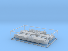 1/2400 IJN(IJA) Amphibious Assault Ships (Set1*) in Clear Ultra Fine Detail Plastic