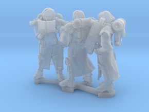 32mm Space nuns in Clear Ultra Fine Detail Plastic