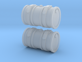 28mm barrels for tank in Clear Ultra Fine Detail Plastic