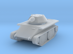 DW18B Leopard Light Tank E-10 (1/100) in Clear Ultra Fine Detail Plastic