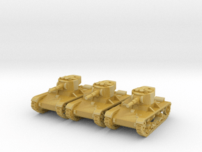 1/220 scale tanks T-26 in Tan Fine Detail Plastic