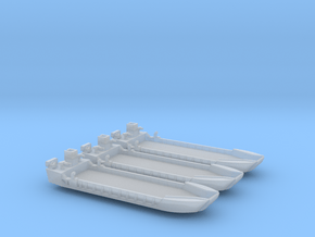 1/700 LCT-5 x 3 Off in Clear Ultra Fine Detail Plastic