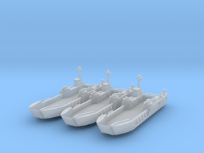 1/700 LCT-6 x 3 Off in Clear Ultra Fine Detail Plastic