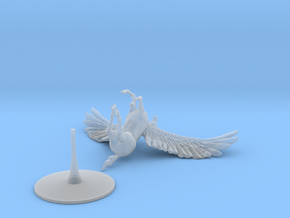 Pegasus in Clear Ultra Fine Detail Plastic