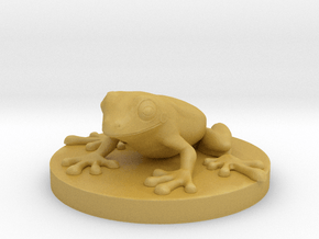 Giant Frog in Tan Fine Detail Plastic