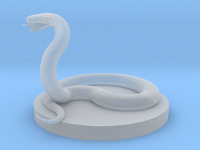 Giant Posionous Snake in Clear Ultra Fine Detail Plastic