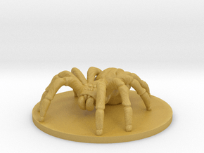 Giant Spider in Tan Fine Detail Plastic