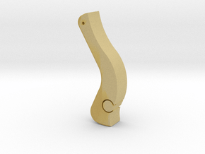 Rotation Control Trigger 1:1 in Tan Fine Detail Plastic