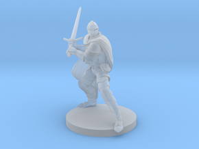 Knight in Clear Ultra Fine Detail Plastic