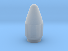 Delta II Rocket  Fairing 1:96 in Clear Ultra Fine Detail Plastic