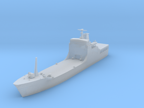 1/700 Scale Chinese Type 072A LST in Clear Ultra Fine Detail Plastic