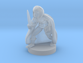 Gnome Male Rogue in Clear Ultra Fine Detail Plastic