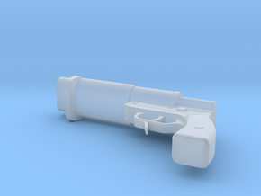 1/6 SIGNAL UND LEUCHT DOPPEL FLARE GUN in Clear Ultra Fine Detail Plastic
