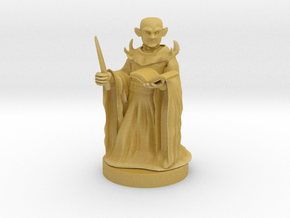 Gnome Warlock in Tan Fine Detail Plastic