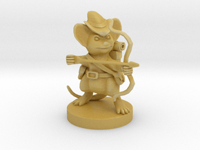 Mousefolk Ranger in Tan Fine Detail Plastic