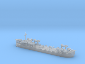 1/600 LST MkII Early 6x LCVP in Clear Ultra Fine Detail Plastic