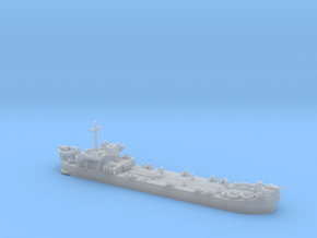 1/600 LST MkII Early 2x LCVP in Clear Ultra Fine Detail Plastic