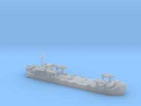 1/600 LST MkII Late 6x LCVP in Clear Ultra Fine Detail Plastic