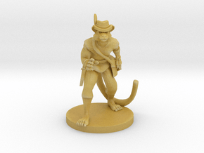Caterday McPaws the Catfolk Rogue in Tan Fine Detail Plastic