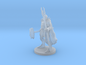 Heavy Fighter/Mage in Clear Ultra Fine Detail Plastic