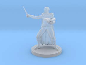 Human Wand Wizard in Clear Ultra Fine Detail Plastic