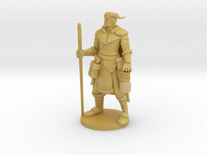 Horned Forest Guardian in Tan Fine Detail Plastic
