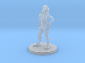 Sassy Mage in Clear Ultra Fine Detail Plastic