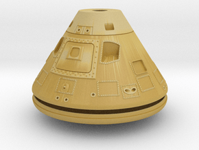 Apollo CM 1-24 Scale Version 2 in Tan Fine Detail Plastic