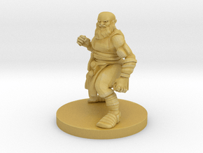 Dwarf Monk 2 in Tan Fine Detail Plastic
