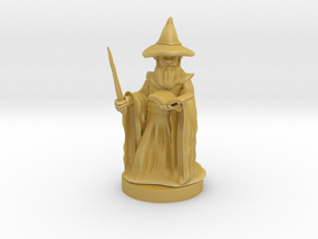 Gnome Wizard in Tan Fine Detail Plastic