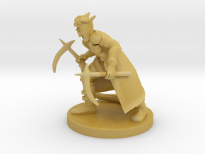 Tiefling Rogue with Scythes in Tan Fine Detail Plastic