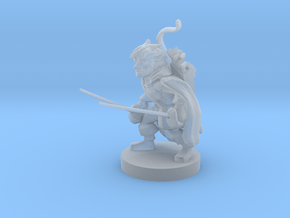 Gnome Ranger / Rogue in Clear Ultra Fine Detail Plastic
