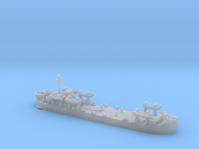 1/700 LST MkII Late 6x LCVP in Clear Ultra Fine Detail Plastic