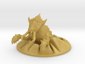 Ankheg bursting out of the ground!  in Tan Fine Detail Plastic