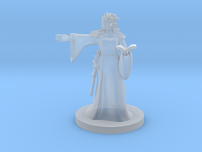 Forest Fey Mage in Clear Ultra Fine Detail Plastic
