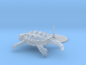 Dragon Turtle in Clear Ultra Fine Detail Plastic