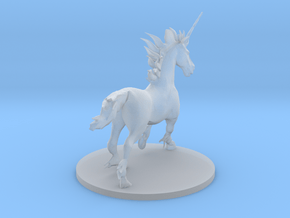 Unicorn in Clear Ultra Fine Detail Plastic