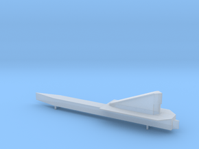 NASA LASRE pod for 1:72 SR-71 model  in Clear Ultra Fine Detail Plastic