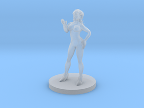 Succubus in Normal Form in Clear Ultra Fine Detail Plastic